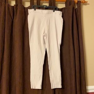 Light khaki stretchy pants